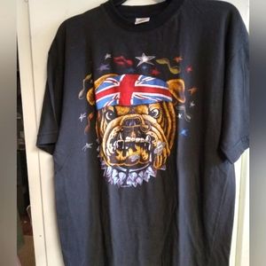 Retro English Bulldog Tshirt